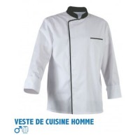 Vestes de cuisine homme
