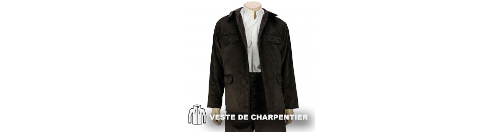 Veste, vareuse, coltin et gilet de Charpentier 