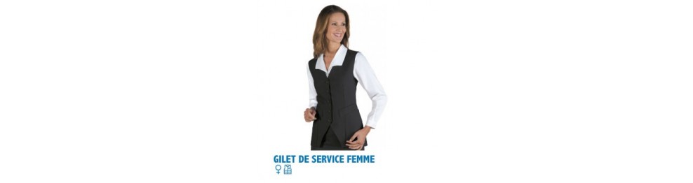 Gilets de service femme