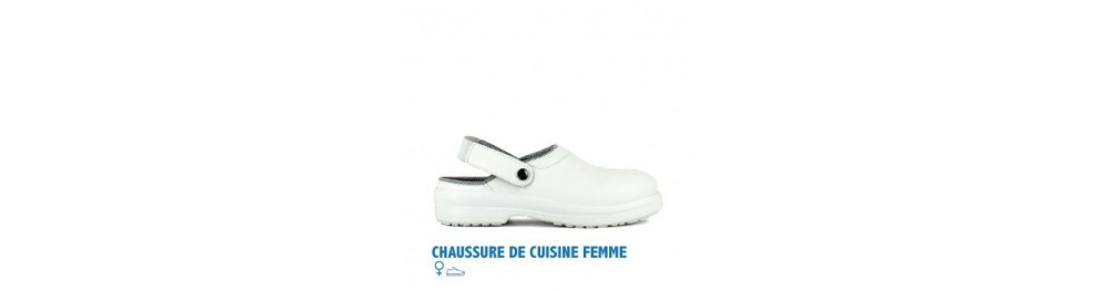 Chaussure de cuisine femme