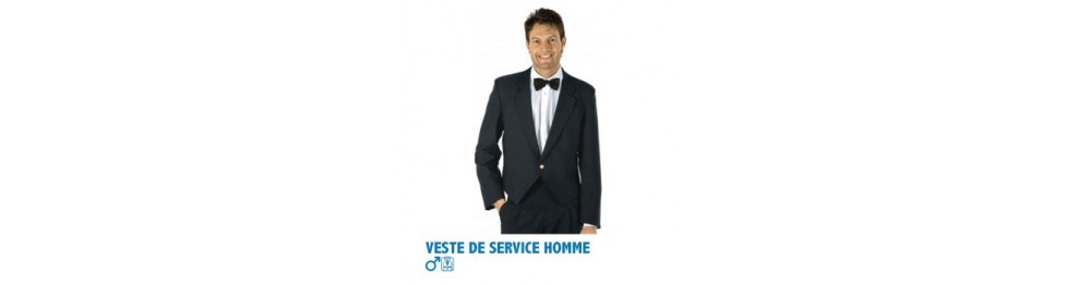 Vestes de service homme